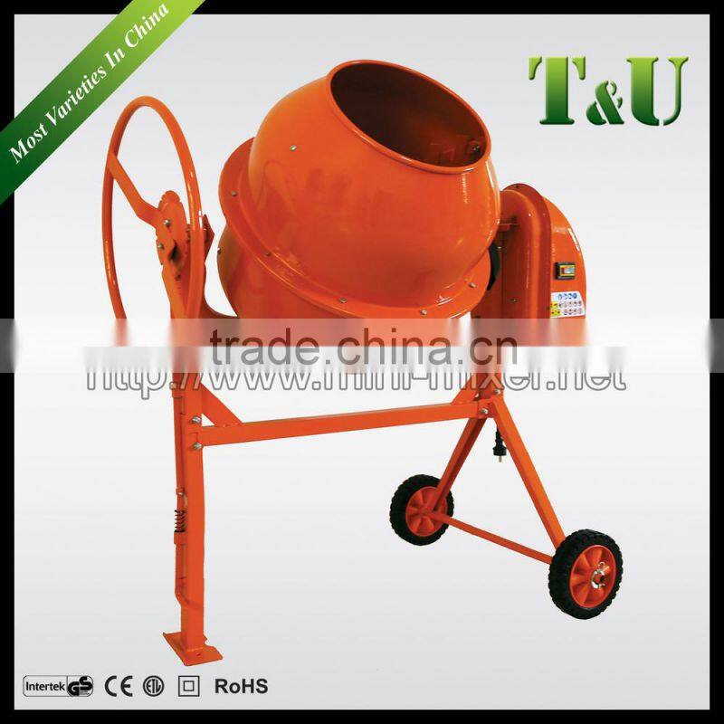 160L 180L CE Approved Mini Electric Engine Power Cement Mixer for sale