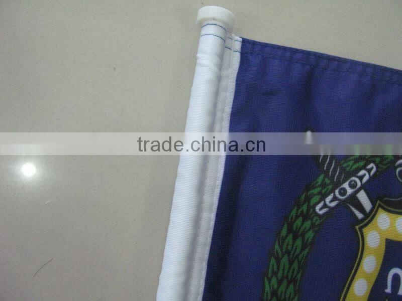 NO MOQ and Fast Delivery promotional custom car flags