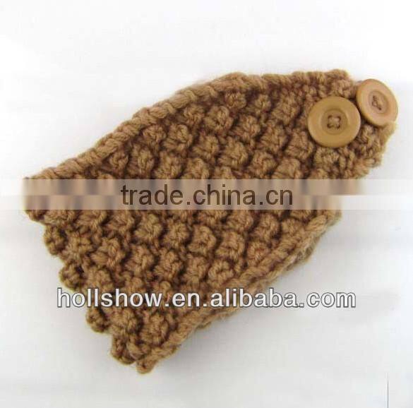 Wool Women Winter Crochet Headbands