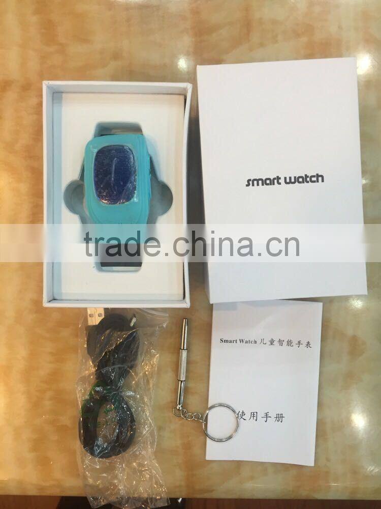 China manufacturer Best selling hidden gps kids tracker watch with one key emergency call for kids