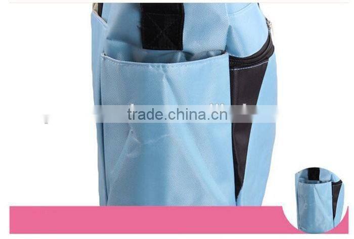 Wholesale tote one shoulder mommy baby diaper bag