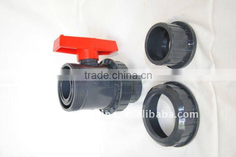 pvc true union ball valve