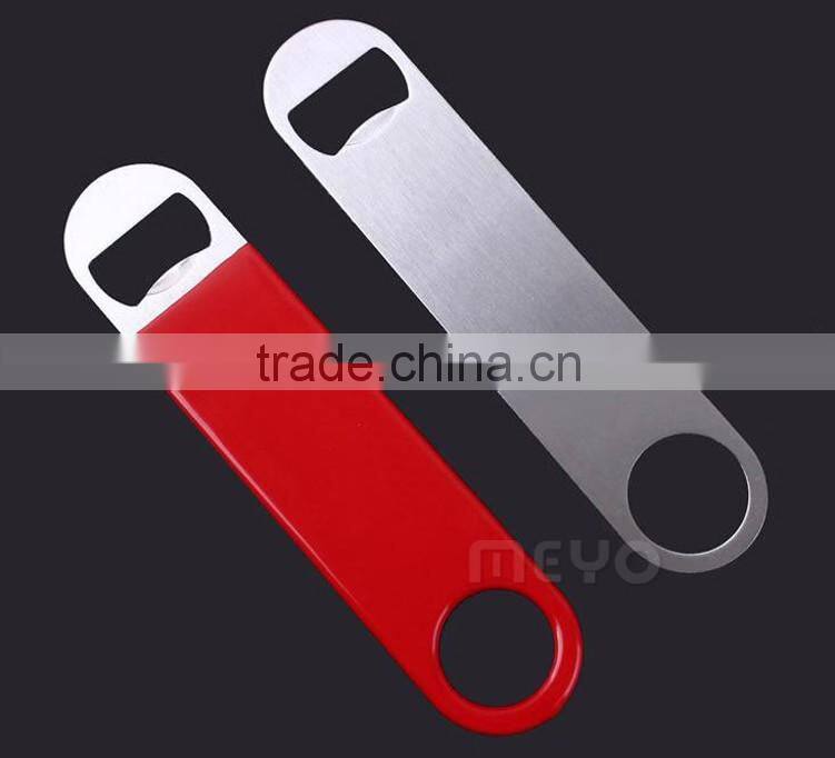 New fashion stainless steel wine bottle opener with PVC coated