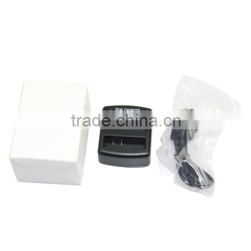 High Quality 2PCS 1400mAh Batteries Dual Charger for Xiaomi YI 4K Accessories Xiaoyi Sports Action Camera 2 II Battery Charger