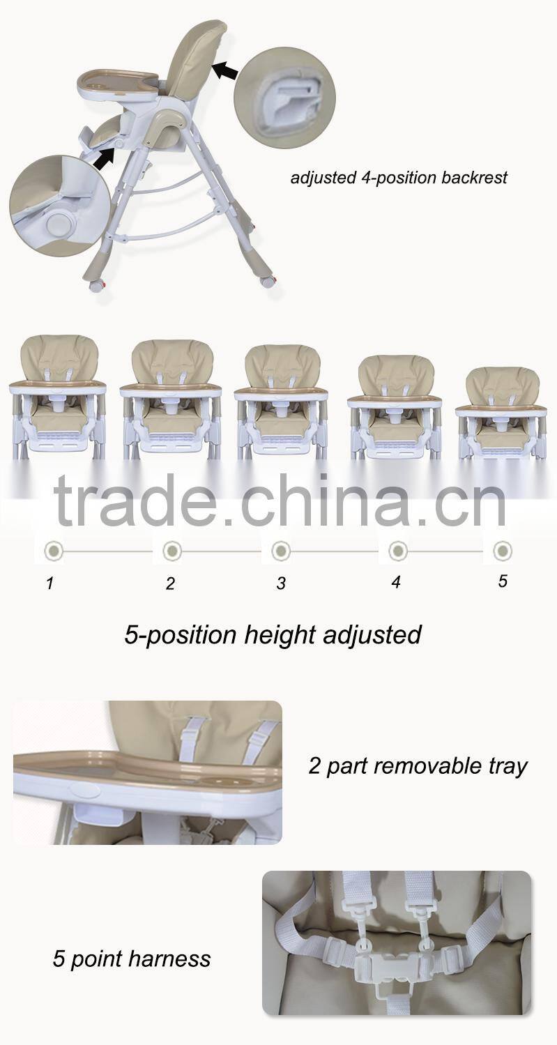 Baby high chair 2016 alibaba hot selling High Chair Portable restaurant baby highchair