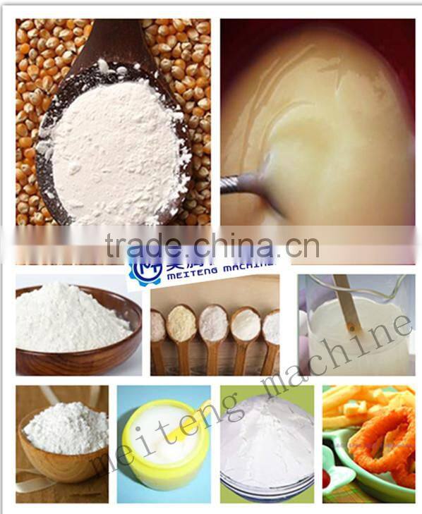 Modified starches and flours processing/production line