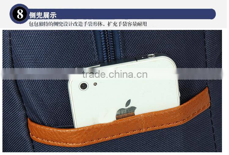 2014 korean nylon backpack teen backpack bag