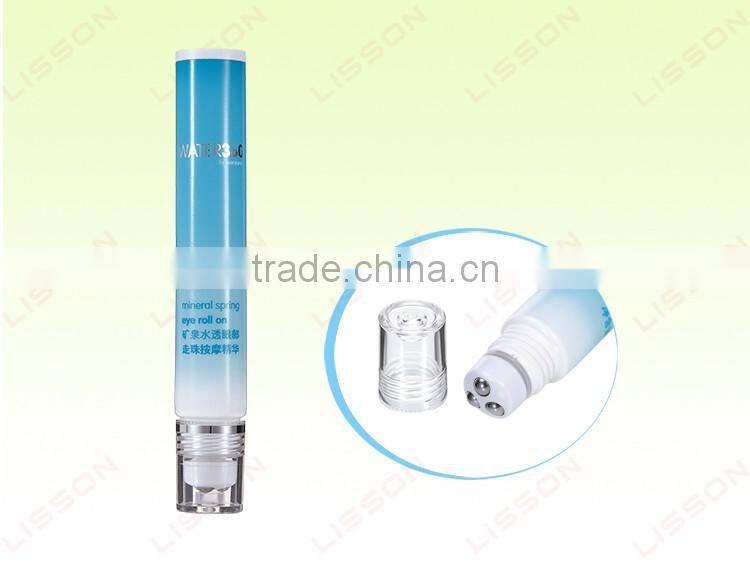 D19mm Lip Stick Container with 3-Roller Massage Head