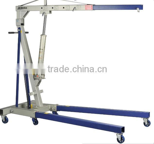 2Ton Hydraulic Folding Engine Hoist / Shop Crane/portable crane hoist WX-97222