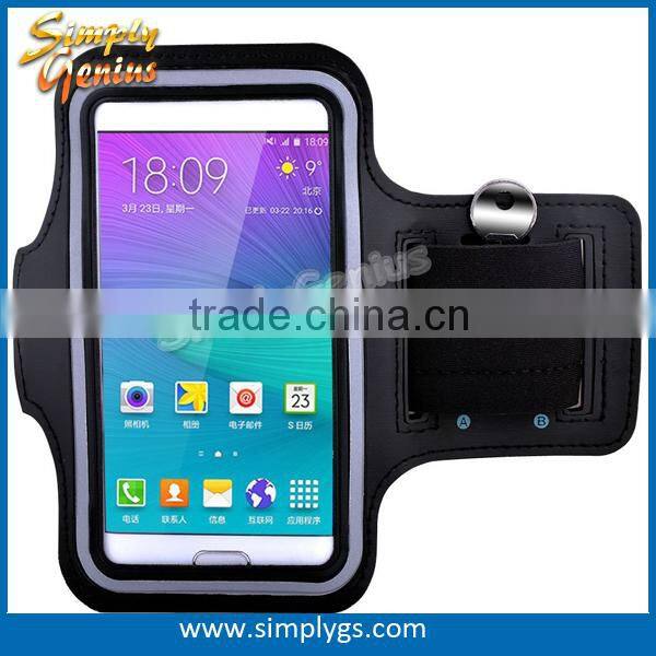 (Wholesale) sport armband jogging case, neoprene sport armband, neoprene armband for Samsung galaxy S6/S6 edge