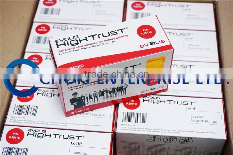 Evolis R3011 YMCKO Ribbon for Pebble 4 Printer