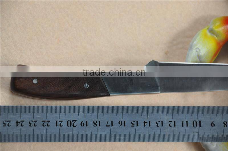 FLDL-WG0072 Custom Hand Made Damascus Blade 9 Inches Hunting Knife with Sheath