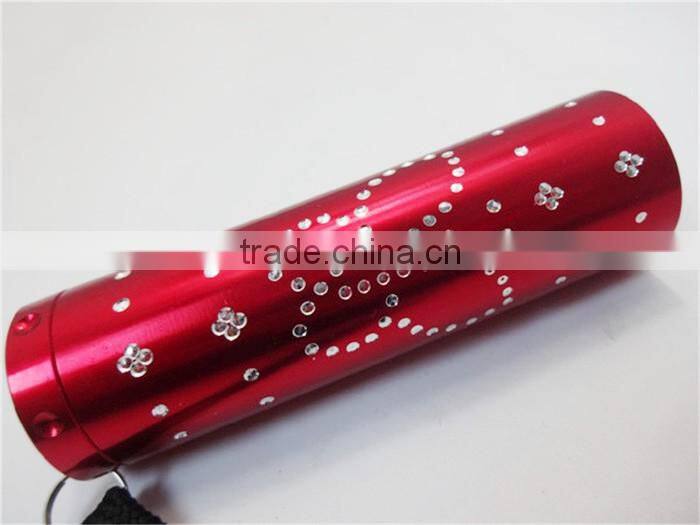 Onlystar GS-8019 promotional gift aluminum 9 led engraved portable led light