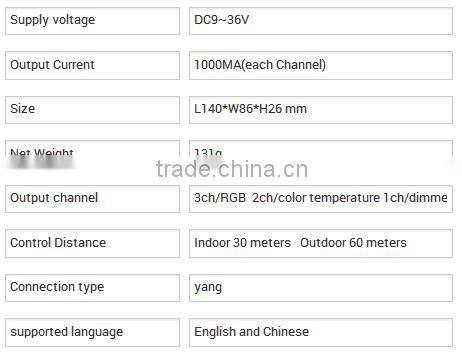 Wifi constant current controller IOS6.0 above Android 2.2 above