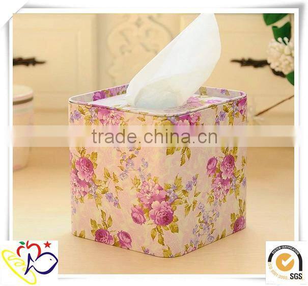 alibaba china supplier metal tissue box/square shape small metal tin boxes/silver tin box