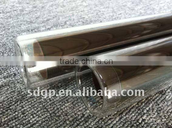 Double-target copper / steel film solar vacuum tube