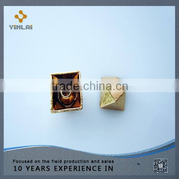 Antique brass zinc alloy metal jeans rivet for garment bags