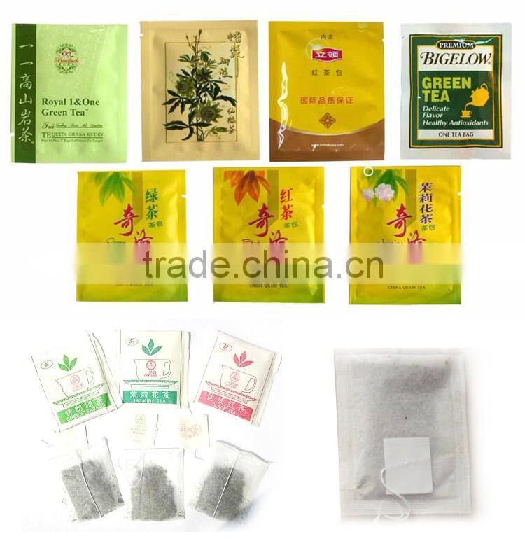 Automatic Double Chamber Back Sealing Sachets Tea Bag Packing Machine
