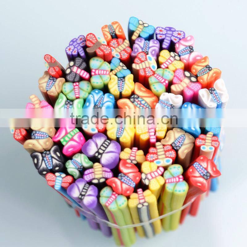 Fruit Nail Art Fimo 12 Styles 3D Design Decoration Tips Rose Fimo ZX:RT683