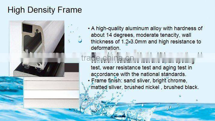 China Outside/inside Pivot Doors&Pivot Hinge Glass Shower Door