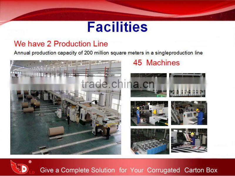 Packaging Carton Box from China Manufactory With Handle for Storage