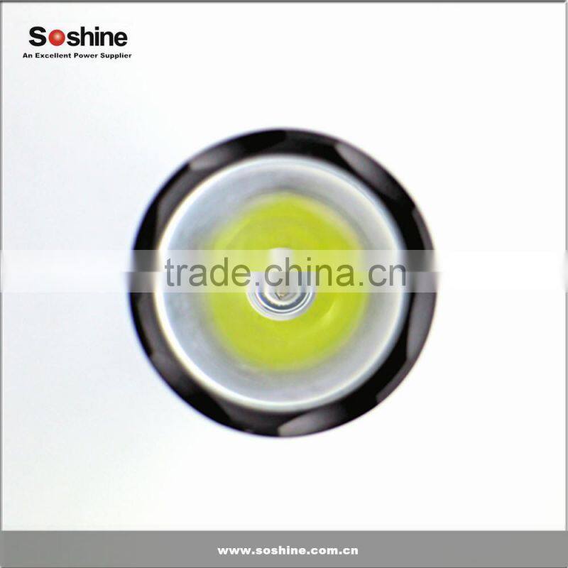 Original Soshine TC6CS LED 960 lumens 18650 rechargeable Tactical led Flashlight torch