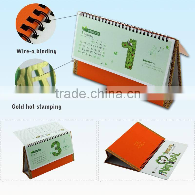 Discount Make-To-Order China Cardboard 2016 Calendar To Print In English