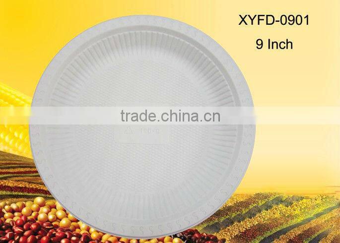 ecofriendly biodegradable disposable dinner plate&dish(XYFD-0901)