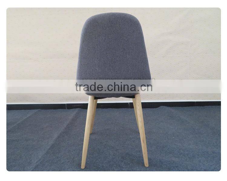 Standard Furniture Dining Room fancy linen upholstered dining chairs with wood legs