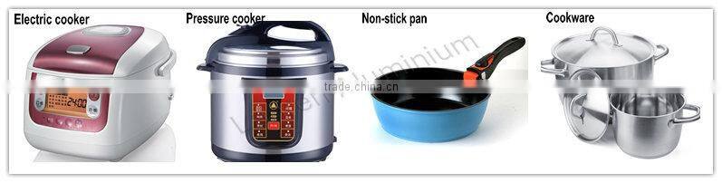 Aluminium disks for cooking utensils kettle pan pot fry wash basin