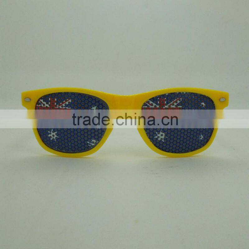 Pinhole Sticker Sunglasses Party Sunglasses