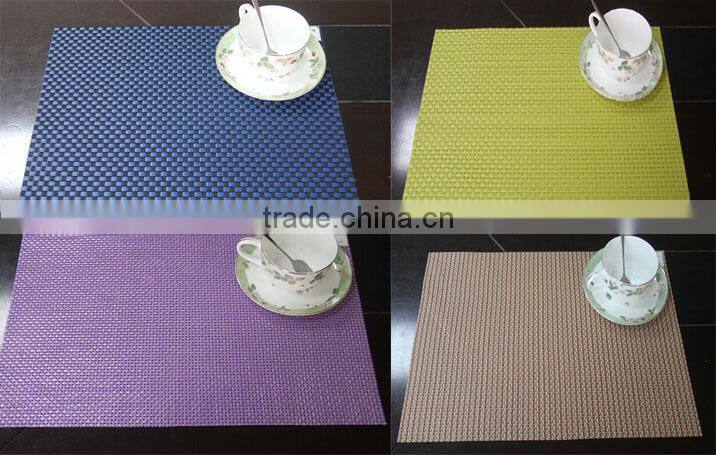 Good Durable PVC Woven Tablemat/Dining mat
