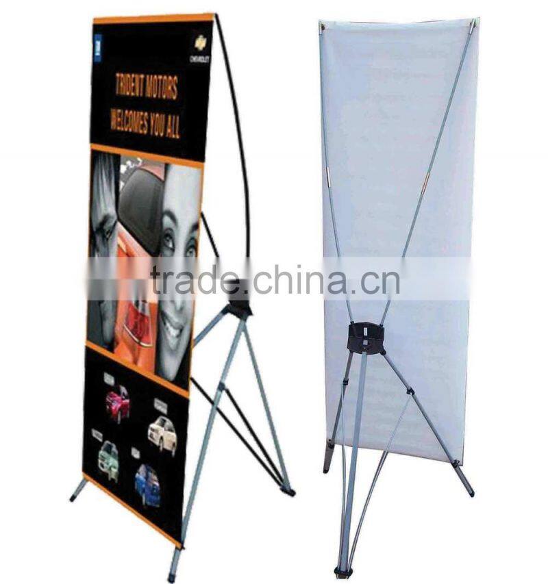 2015 high quality adjustable X frame stand banner