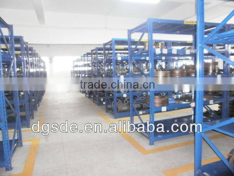long span China display shelf golden manufacturer