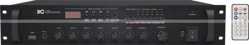 ITC T-40MT Series 40W to 120W PA System Integrated USB FM Radio Amplifier