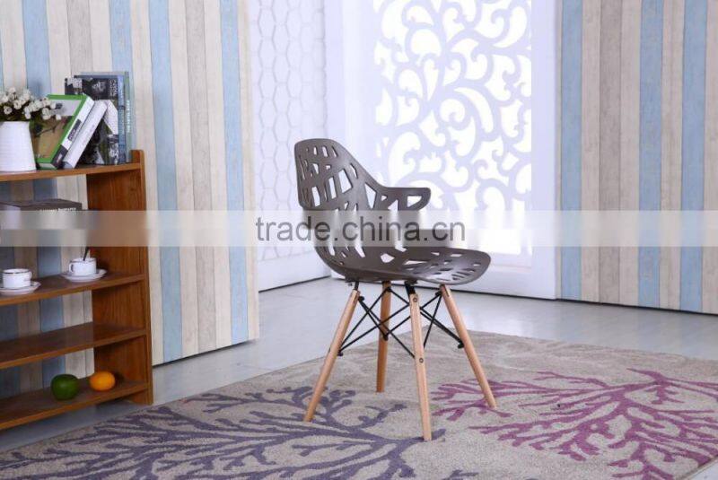 2016 modern purple plastic chair sturdy plastic chair