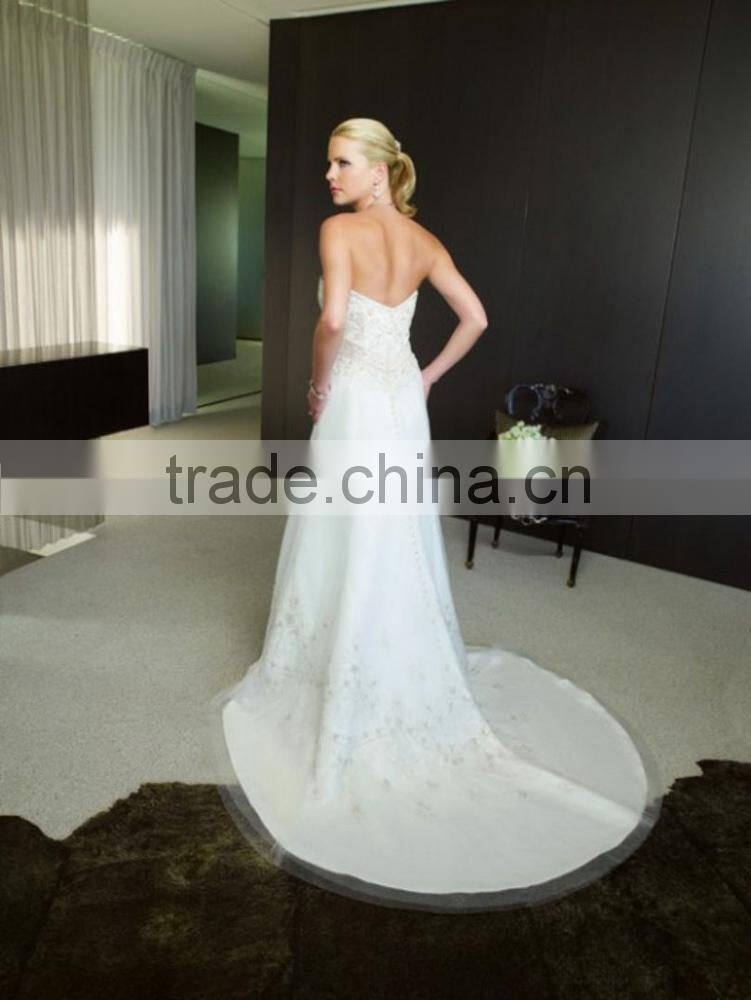 OEM ODM customized puff ball gown wedding dress