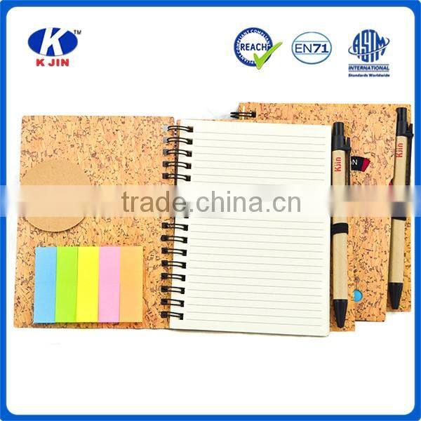 Hot selling high grade A5 PU leather executive notebook for presents