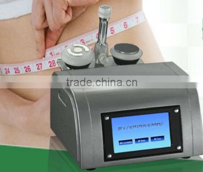 Cavitation body slimming + rf face lifting +eye wrinkle removal ultrasonic slimming machine rf