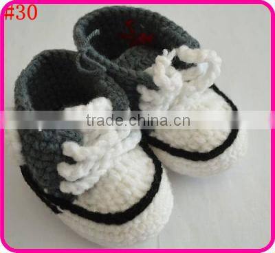 hot sale handmade crochet baby shoes