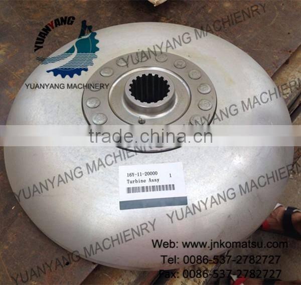 high quality shantui SD16 bulldozer torque converter turbine 16Y-11-20000