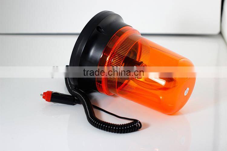 12V 25w Amber Yellow Halogen Bulbs Warning Light Portable Emergency Flashing Light