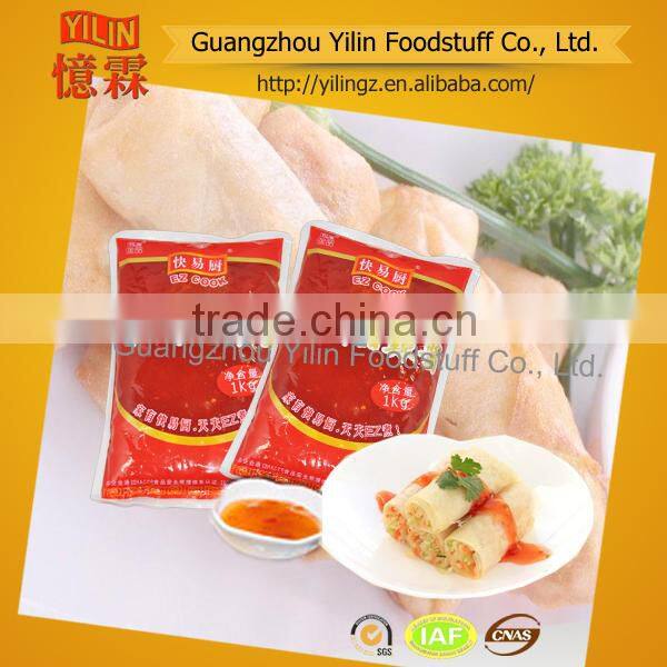 OEM service YILIN brands 220g Thai Sweet Chili hot Sauce in China factory