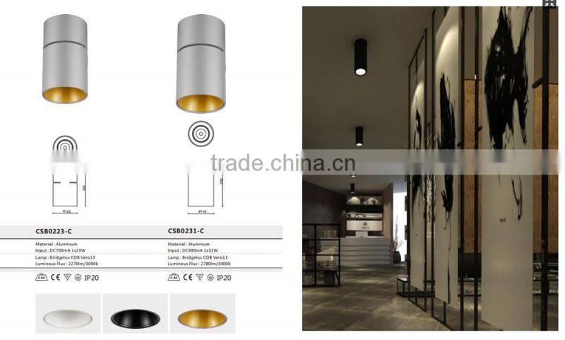 Fashion Mordern adjustable led rotating spotlight