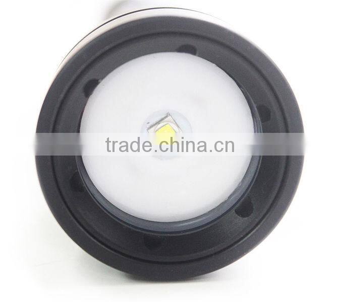 High performance CREE XM-L2 U2 Scuba underwater 1*18650 battery photography car diving video recorder