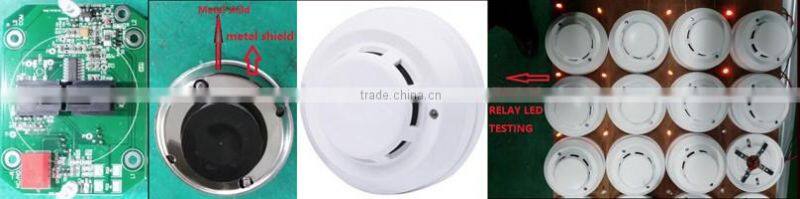 relay output smoke detector