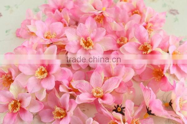 Cheap decorative fabric lily flowers artificial flower heads
