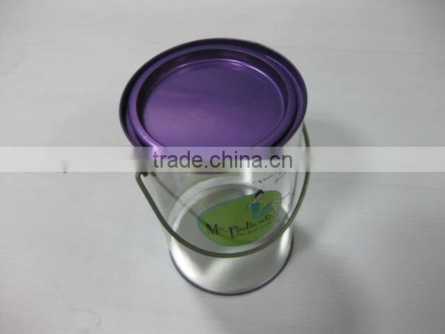 Good selling clear plastic tube with metal end