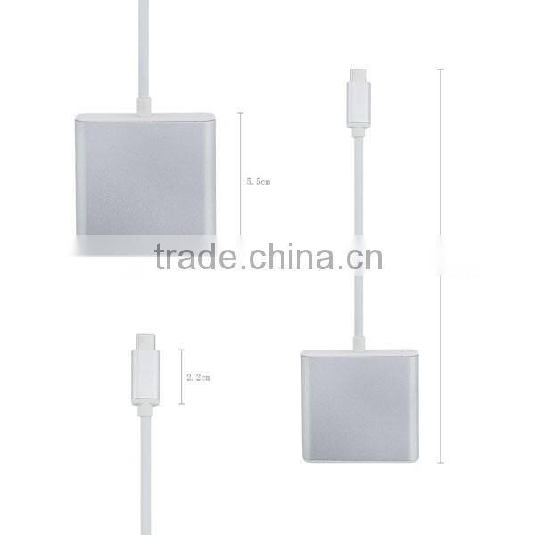 2015 Hot selling style USB Type-c to 3 Ports USB