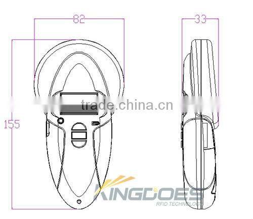 Microchip Reader Animal Scanner Pet Scanner 134.2KHz